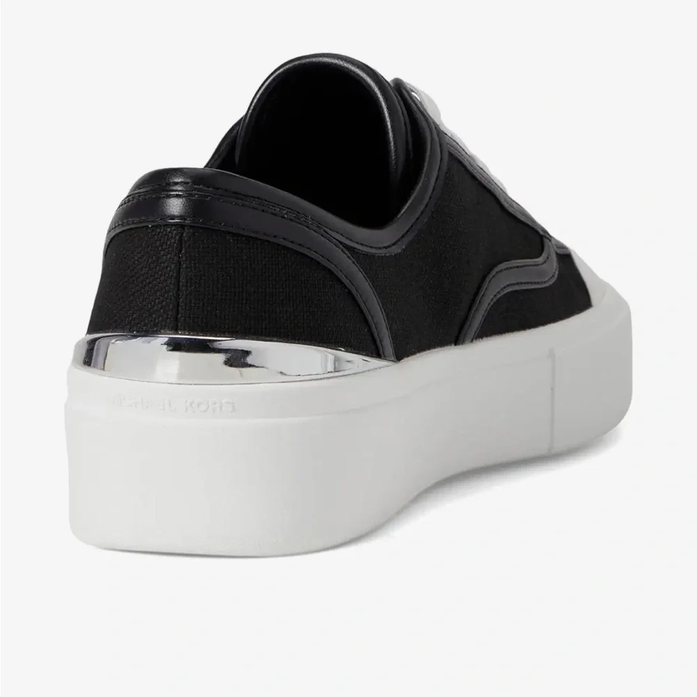 MICHAEL KORS JUDE LACE UP BLACK RETRO Y2K SNEAKERS SIZE 7.5